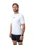 Camisa Masculina Nomad Trail Run Manga Curta Branca