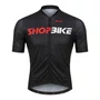 Camisa Sport Xtreme Shop Bike Slim Preto e Vermelho