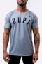 Camiseta hupi masculino dakar cinza/preto