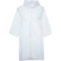 Capa de Chuva Plástica Transparente Adulto 1,26m