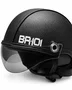 Capacete coquinho vision com viseira preto
