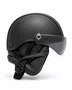 Capacete coquinho vision com viseira preto