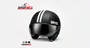 Capacete coquinho vision com viseira preto