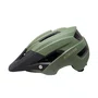 Capacete elleven trail inmold race preto/verde