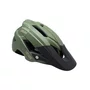 Capacete elleven trail inmold race preto/verde