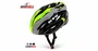 Capacete gts com luz led verde