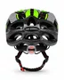 Capacete gts com luz led verde