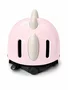 Capacete infantil dinossauro rosa 48-54