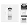 Caramanhola Camelbak Podium Chill 620ml - Brancoㅤㅤㅤㅤㅤㅤㅤ
