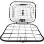 Cesta Grande 26 Oval Aço com Suporte com Haste Preto