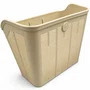 Cesta Plastica JKS Bege ㅤㅤㅤㅤㅤㅤㅤㅤㅤㅤㅤㅤㅤㅤㅤㅤ