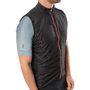 Colete Corta Vento Furbo Masculino Intense PP Preto e Laranja
