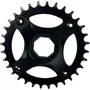 Coroa Crankarms Aluminio Preto - Seminova