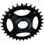 Coroa Crankarms Aluminio Preto - Seminova