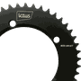 Coroa Ictus Single BCD 130 5 Furos 46 Dentes Pretoㅤㅤㅤㅤㅤ