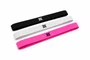Faixa de cabelo hupi kit c/ 3 preto/branco/rosa