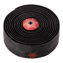 Fita de Guidão Supacaz Super Sticky Kush Tape Classic Preto e Vermelho