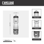 Garrafa CamelBak Podium Ice com Capacidade para 620 ml Preto