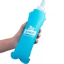 Garrafa Dobrável Hupi Soft Flask 500ml Azul Claro ㅤㅤㅤ
