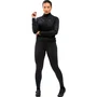 Jaqueta Corta Fento Furbo Feminino Side Script Preta ﾠﾠ