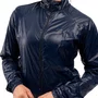 Jaqueta Corta Vento Furbo Feminino Side Bariloche Azul Marinho