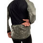 Jaqueta Corta Vento Masculino Furbo Pocket PP Verde Militar