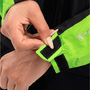 Jaqueta Impermeável Furbo Unissex Accorto Preta e Verde
