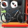 Kit Bicicleta South Super Speed Shimano Altus 18v Preto e Azul com Capacete e Sinalizador