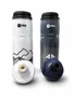 Kit 2 Caramanholas NTK Squeeze 600ml Branca/Azul
