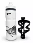 Kit Caramanhola Squeeze NTK Branca 600ml + Suporte WG Sports