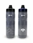 Kit 2 Caramanholas NTK Squeeze 600ml Preta/Azul