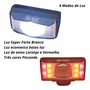 Kit farol j.w.s ws-5259 50000 lumes+sinalizador 10 lumes