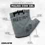 Luva Hupi Dedo Curto Eco Pantone Cinza e Amareloㅤㅤㅤㅤㅤㅤㅤ
