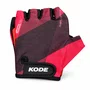 Luva kode racing dedo curto p preto/pink