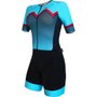 Macaquinho SportXtreme Comfort Bianchi Azul e Preto e Vermelho