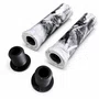 Manopla GTA 165mm Freeride Preto e Branco