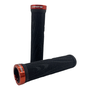 Manopla High One Homan0027 MTB 132mm com Trava Preto e Vermelho