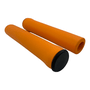 Manopla Inviktus Silicone 130mm Laranja