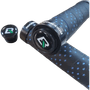 Manopla Rockbros com Fita EVA 130mm com Trava e Plug Preto e Azul