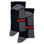 Meia Hupi Bike Preto e Vermelho