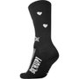 Meia Hupi Small Heart Preto