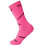 Meia Specialized Cano Alto Supacaz Supasox Twisted Black e Neon Pink