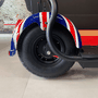 Mini Scooter X7 Elétrica Wehawk 1000W Azul e Branco e Vermelho