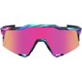 Oculos 100% Peter Sagan Le Soft Tact Tie Dye Lente Espelhada Lilás