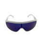 Oculos Absolute Nero Branco com Lente Azul