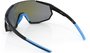 Óculos Hupi Aspen Preto e Azul Espelhado