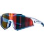 Óculos Rockbros SP291 Branco e Azul Lente Fotocromatico Espelhado