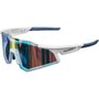 Óculos Rockbros SP291 Branco e Azul Lente Fotocromatico Espelhado