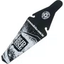 Paralama Mudbike Traseiro Plast Preto e Branco