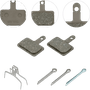 Pastilha de Freio Shimano com 3 Tipos de Pino